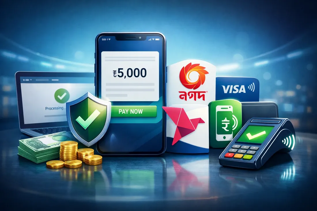 Babu88 payment methods for players in Bangladesh